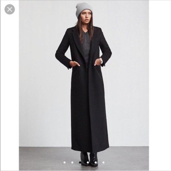 ISO Black Reformation Bonwick Coat size XS or S - Picture 1 of 2